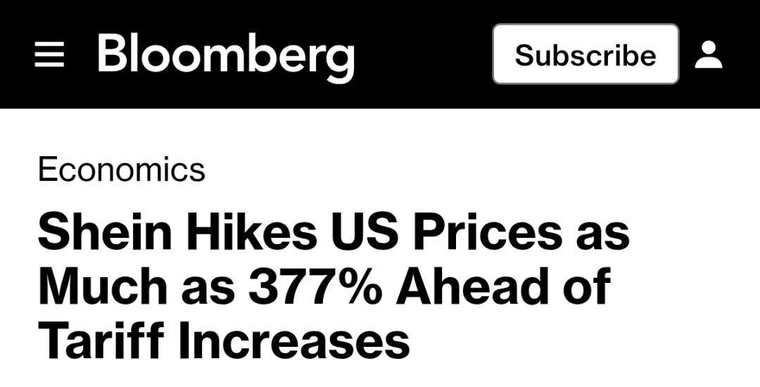 Shein raises prices in the US by up to 377%, impacting dresses to kitchenware.
